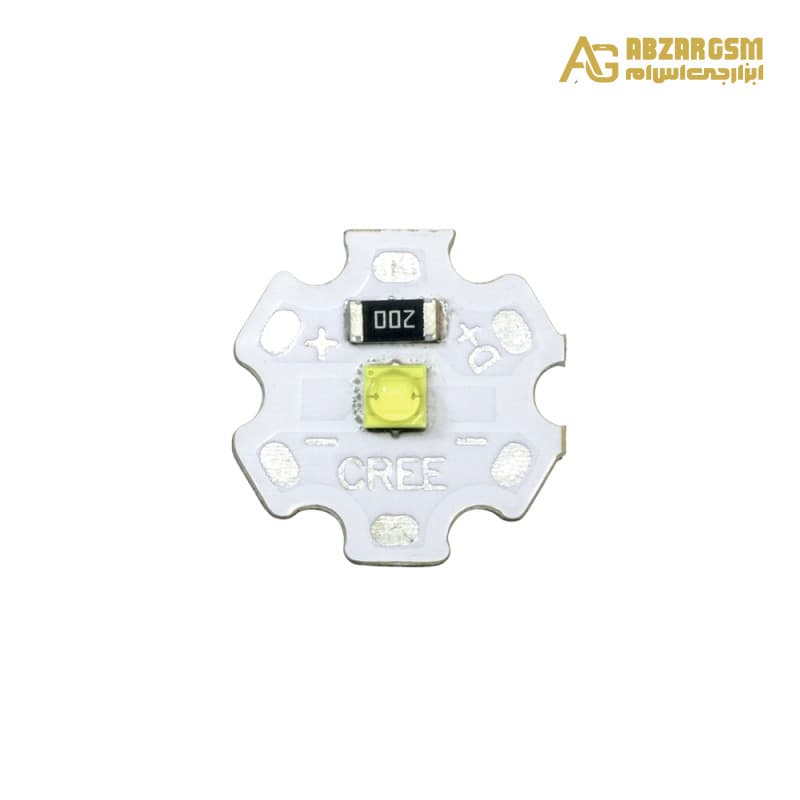LED CREE سفید مهتابی 12V-5W به همراه هیت سینک — تصویر ۲