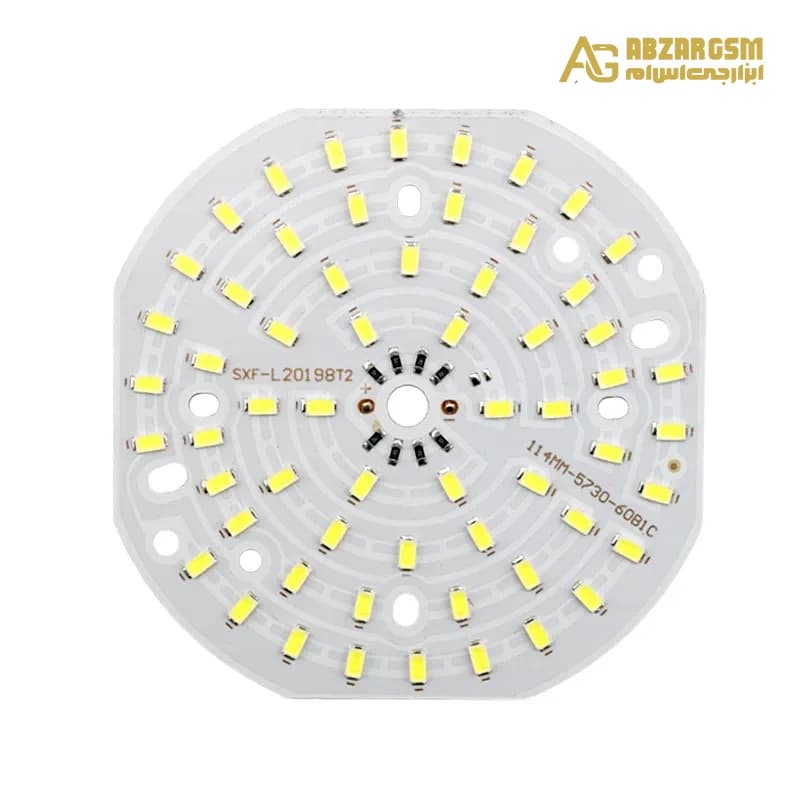 LED DOB سفید مهتابی 5VDC 50W سایز 106x106mm