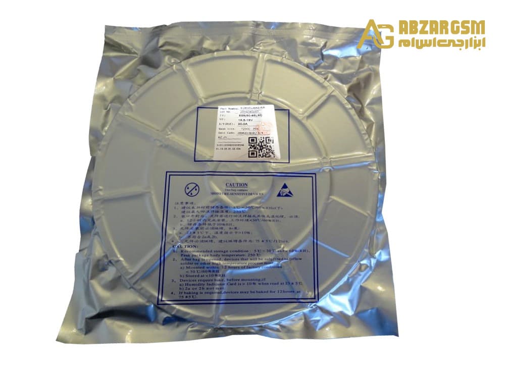 SMD LED پکیج 2835 سفید طبیعی 18V 0.5W 60-65LM کد E2835UN59-6A مارک MLS بسته 1000 تایی