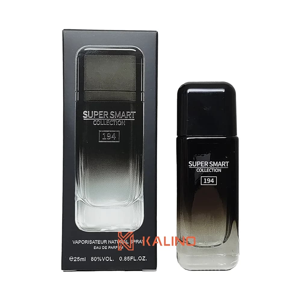 ادکلن مردانه 212 وی آی پی بلک سوپر اسمارت کد 194 حجم 25 میل | Super Smart Carolina Herrera 212 VIP Black Men