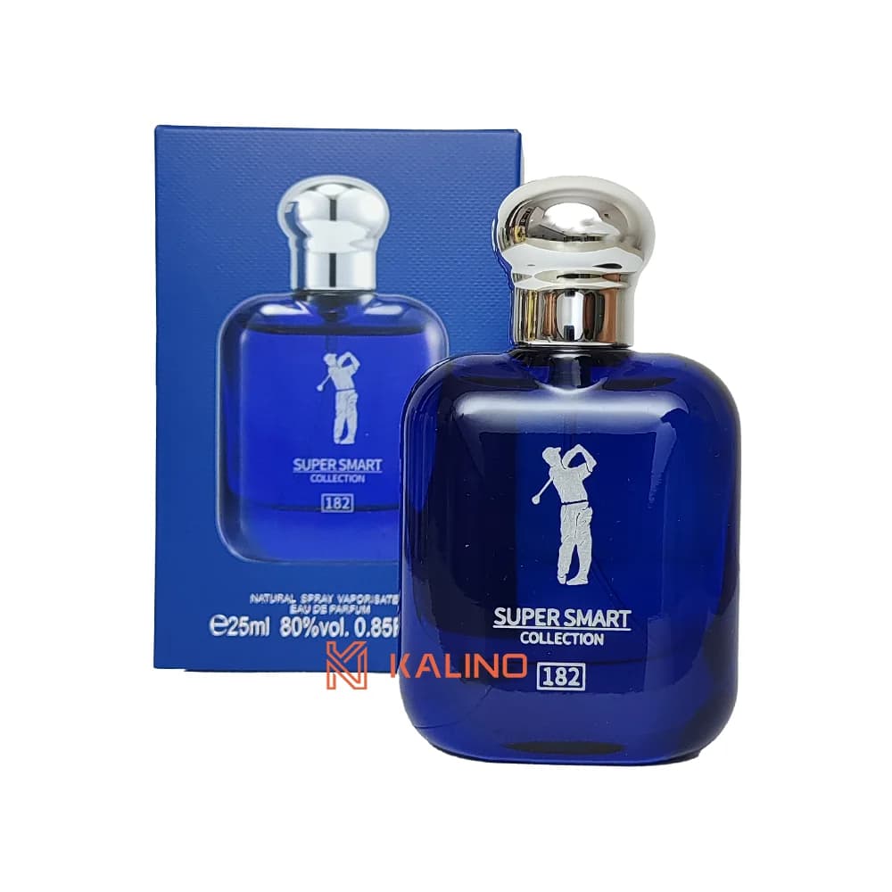 ادکلن مردانه پولو آبی سوپر اسمارت کد 182 حجم 25 میل | Super Smart Polo Blue — تصویر ۲