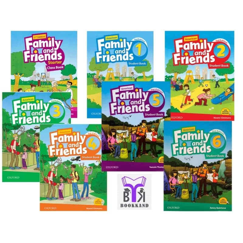 مجموعه کامل American Family and Friends ویرایش دوم