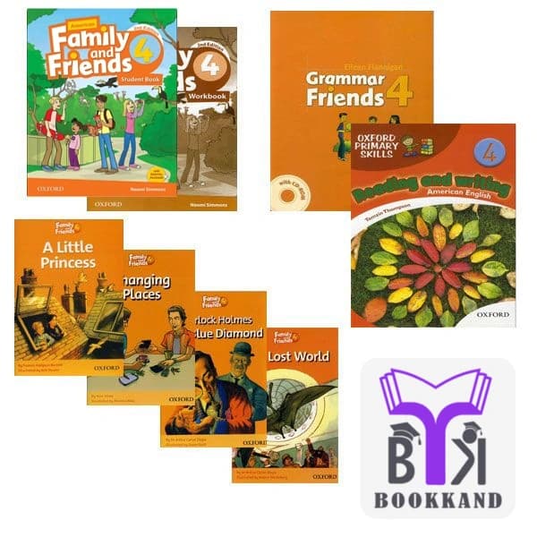 مجموعه کامل American Family and Friends 4 ویرایش دوم