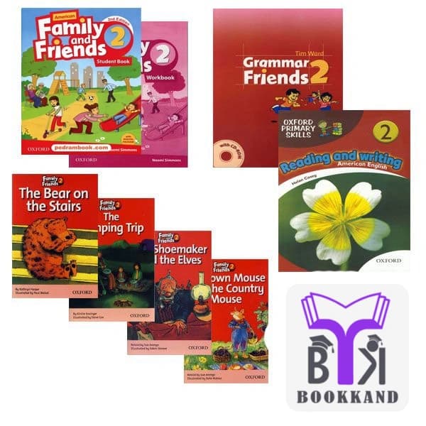 مجموعه کامل American Family and Friends 2 ویرایش دوم