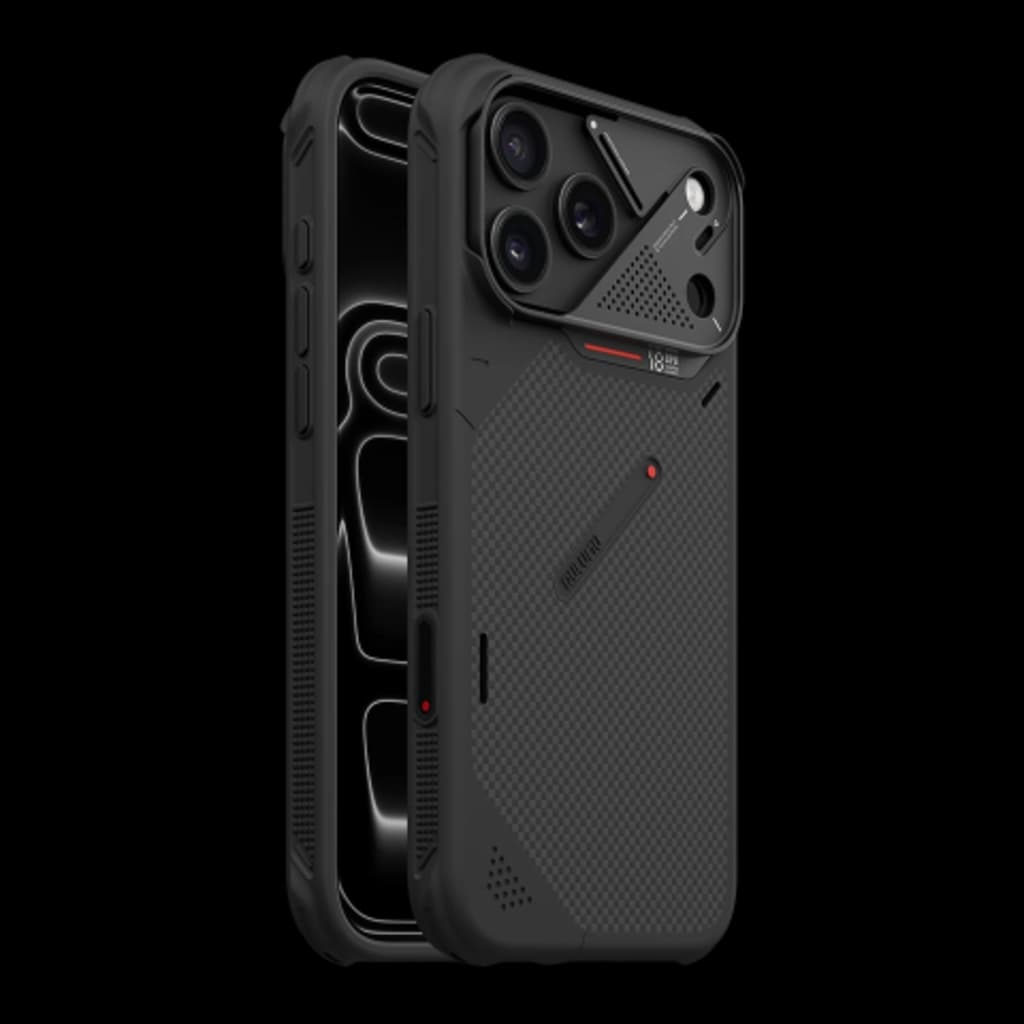 قاب آیفون ۱۸ پرو آلومو مدل AULUMU A18 Armor Shockproof Aramid Fiber