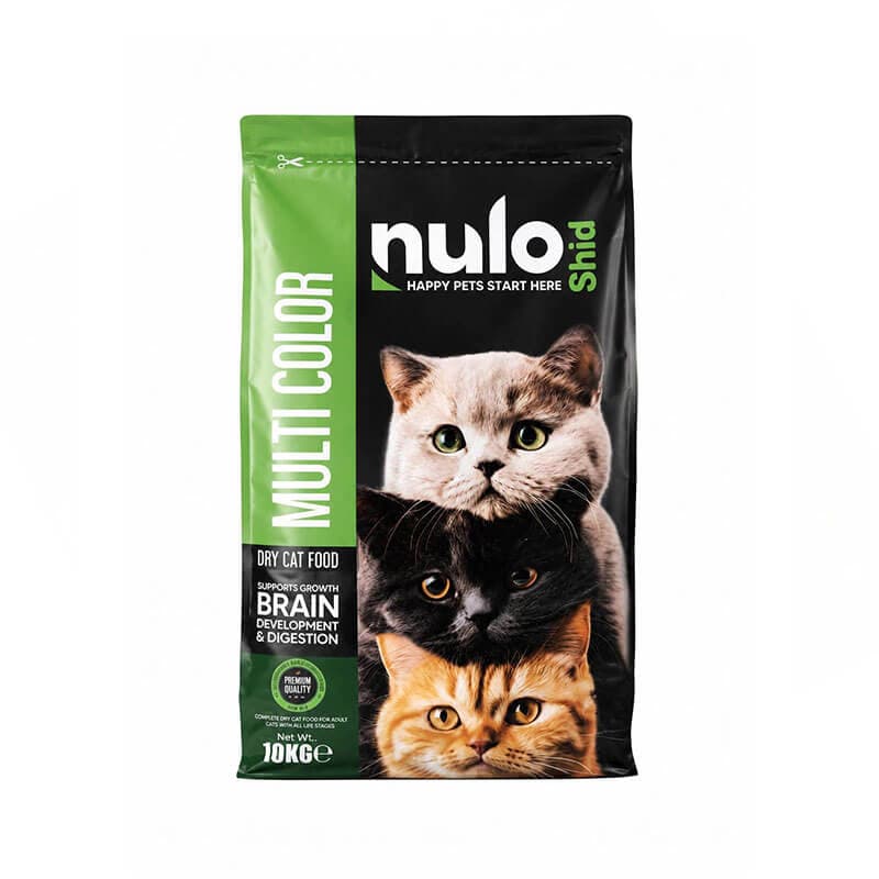 غذای خشک گربه بالغ «نولو Nulo» مدل Multi Color (یک کیلوگرم)