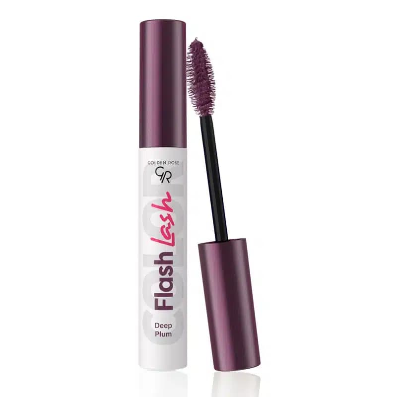 ریمل رنگی گلدن رز مدل Flash Lash رنگ Deep Plum (شماره 09)