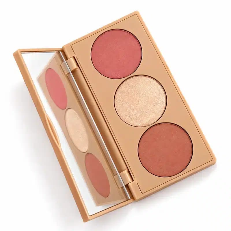 پالت آرایش صورت 3 کاره فارماسی Farmasi 3 in 1 Face Palette — تصویر ۲