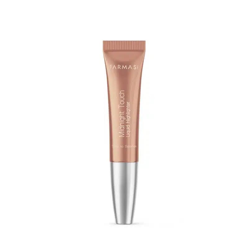 هایلایتر مایع سر اسفنجی فارماسی Farmasi مدل Midnight Touch Liquid Highlighter رنگ Time to Sparkle