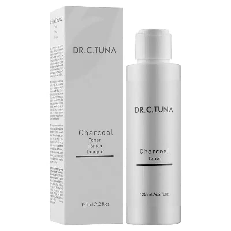 تونر زغال فعال دکتر سی تونا فارماسی Dr. C. Tuna Charcoal Face Toner (125 میل)