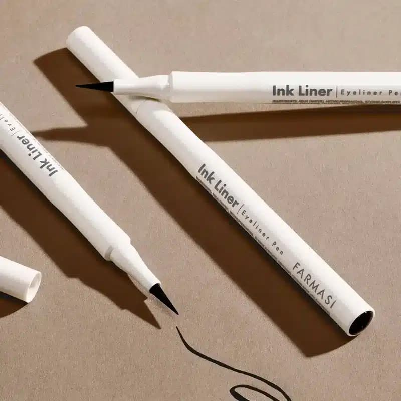 خط چشم ماژیکی فارماسی Farmasi Ink Liner رنگ Black — تصویر ۴