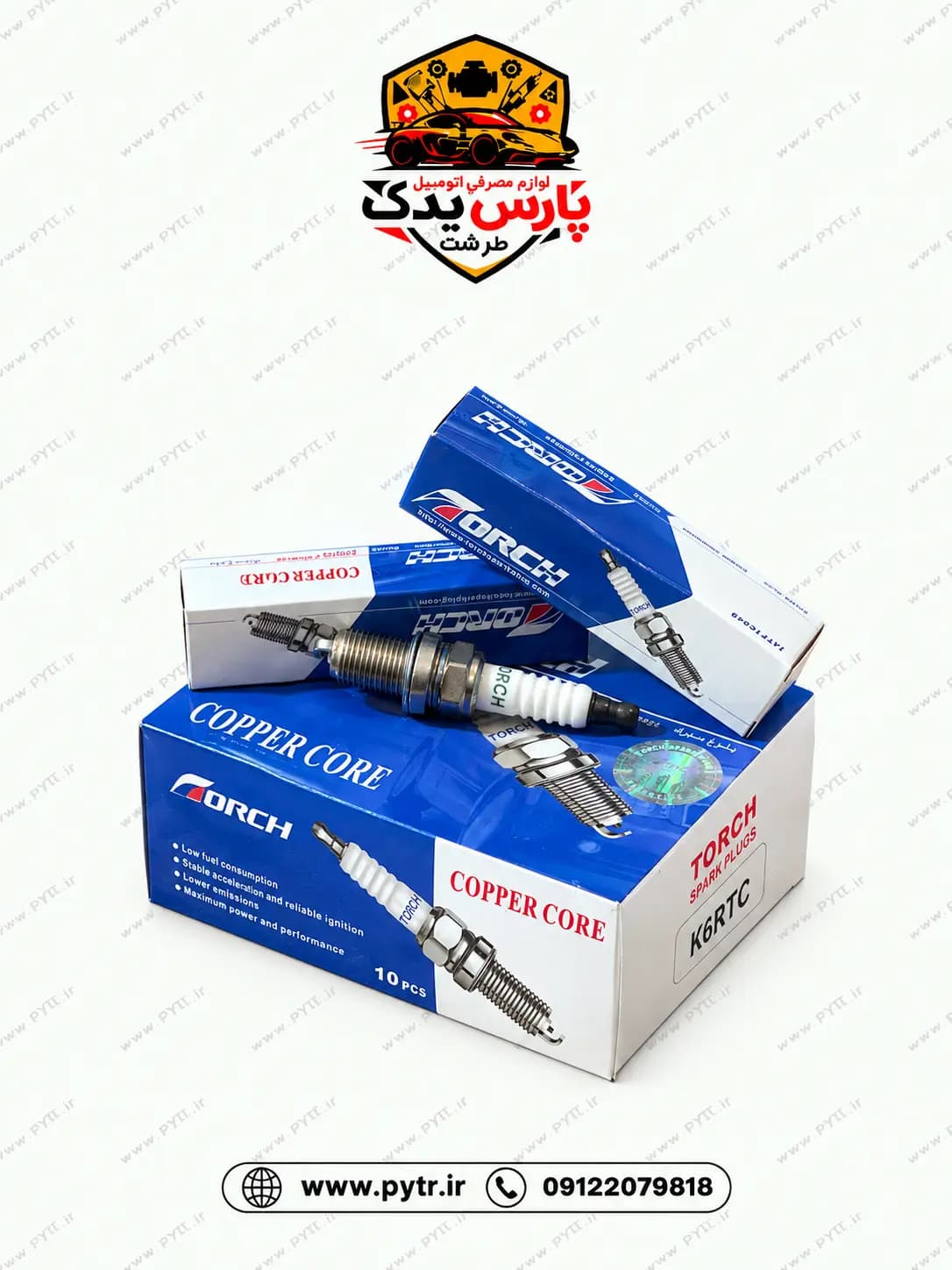 شمع تورچ TORCH کد K6RTC مناسب سمند