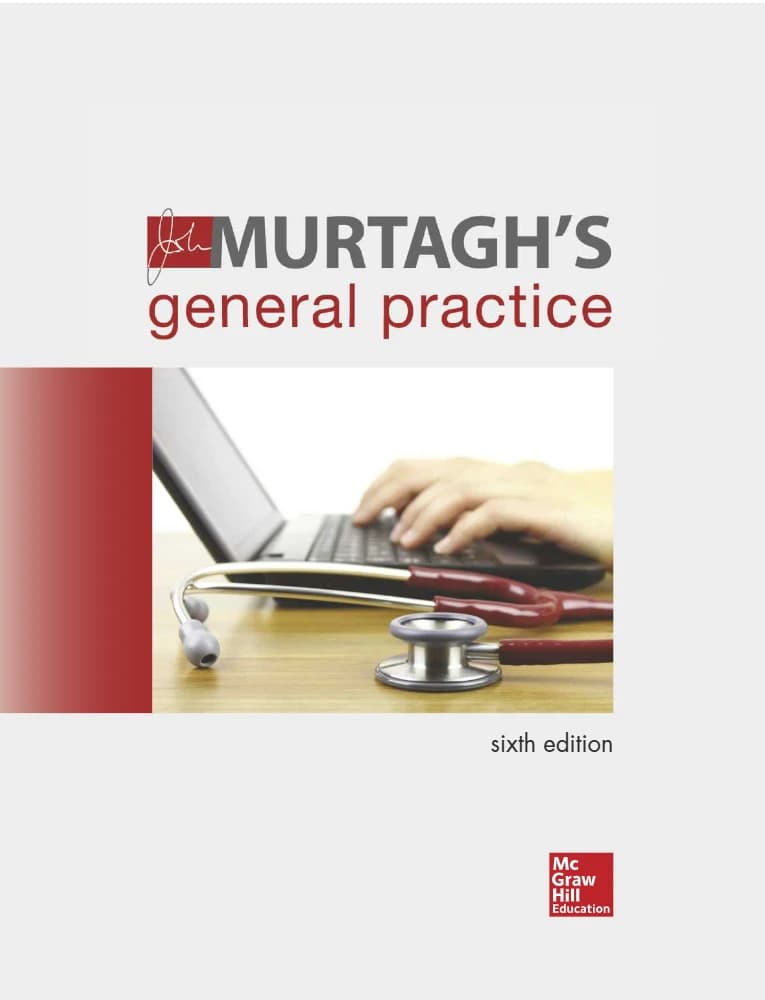 کتاب مطب عمومی (General Practice English Edition) ویرایش ششم نسخه انگلیسیَPDF |نویسنده:جان مورتاگ