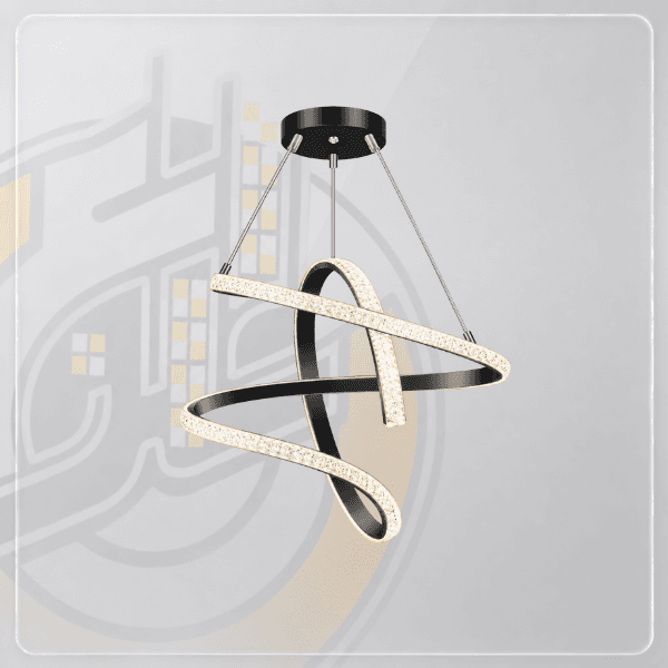 لوستر SMD کریستال کد PT-329 — تصویر ۲