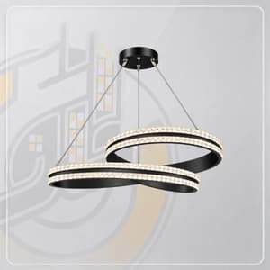 لوستر SMD کریستال کد PT-357 — تصویر ۲