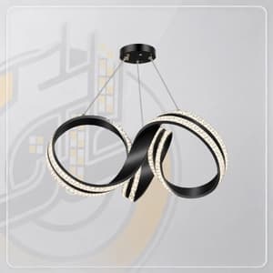 لوستر SMD کریستال کد PT-359 — تصویر ۲