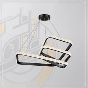 لوستر SMD کریستال کد PT-363 — تصویر ۲