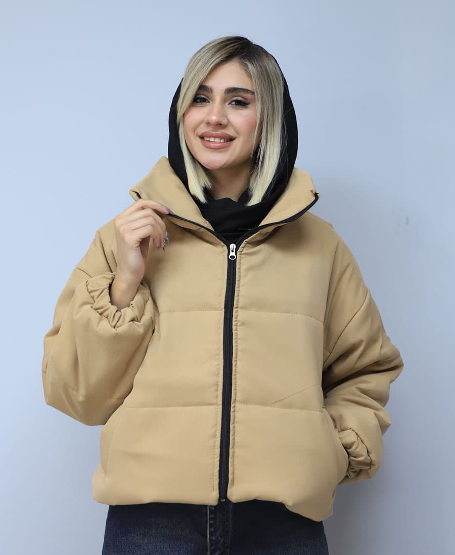 کاپشن | مدل کاپشن کتان کد 53545 – نسکافه ای