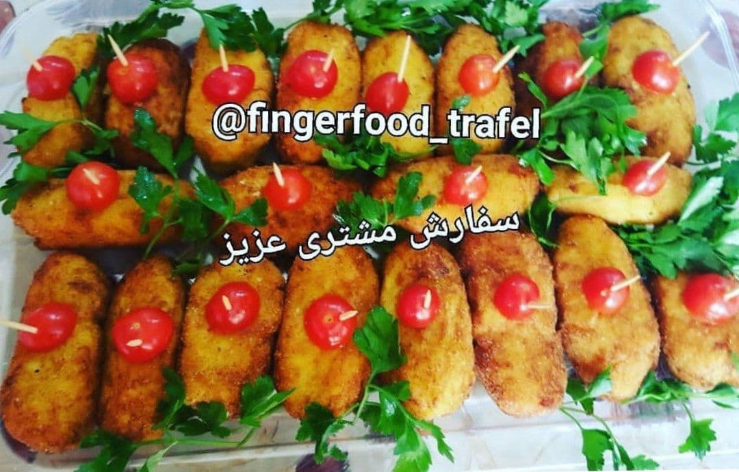 کروکت سیب زمینی پنیری — تصویر ۲
