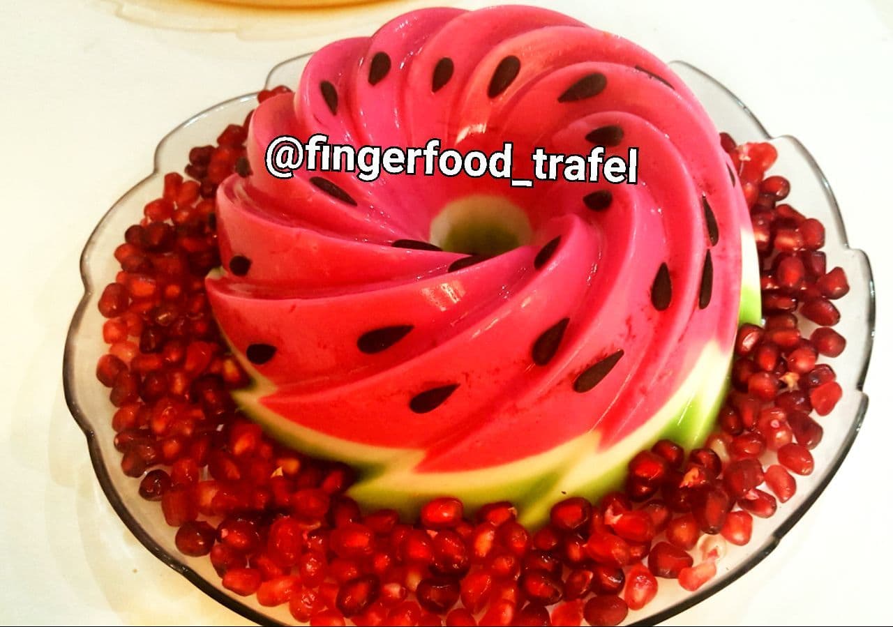 ژله هندوانه مخصوص شب یلدا