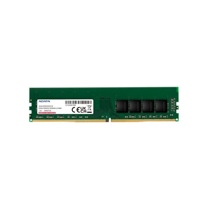رم کامپیوتر 8 گیگ ای دیتا مدل ADATA 8GB DDR4 3200MHz (استوک)