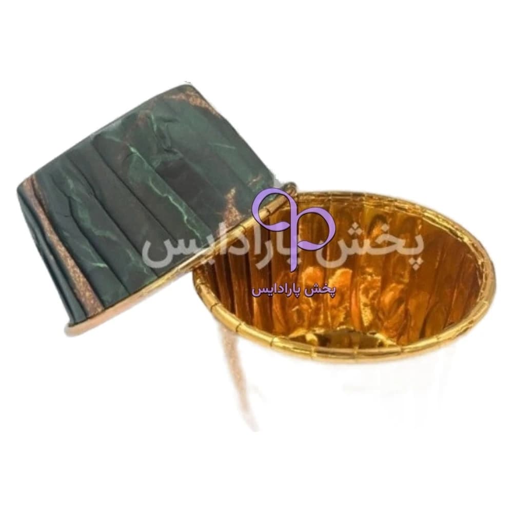 مافین دایره متالایز نسوز 50 عددی 7 سانت چینی