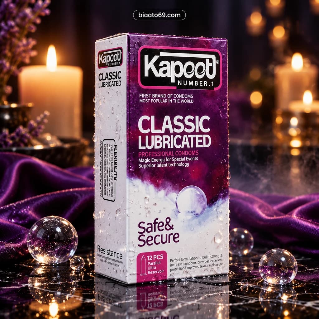 کاندوم کاپوت مدل Classic Lubricated (کلاسیک لوبریکیت)