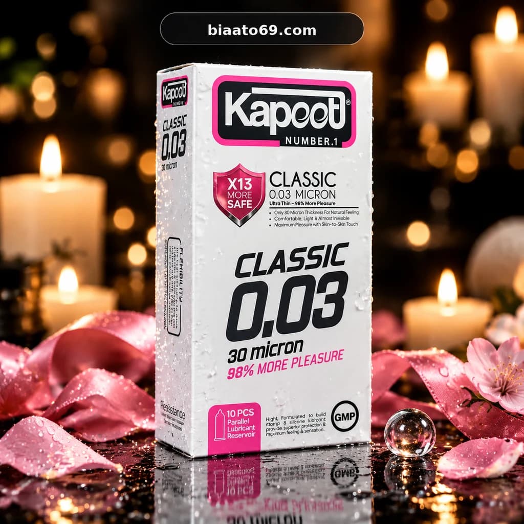 کاندوم کاپوت کلاسیک 0.03 میکرون (Kapoot Classic 0.03 Micron)