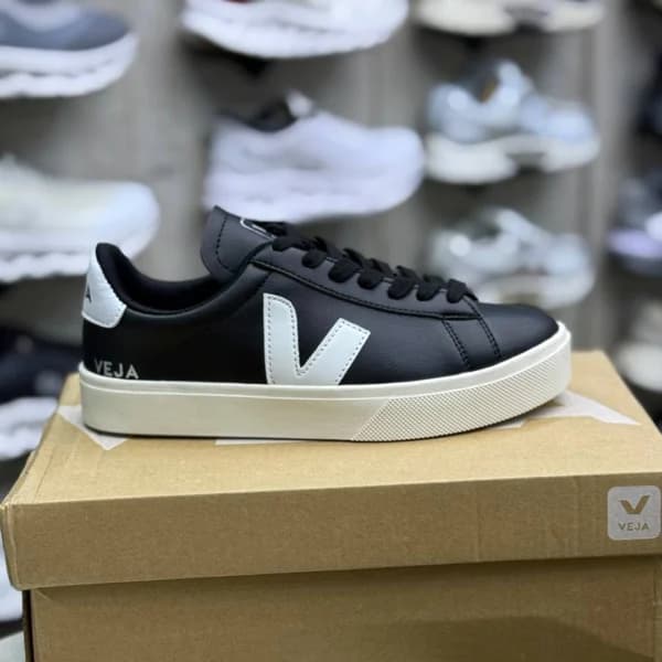 وجا کمپو مشکی سفید Veja Campo Black White — تصویر ۲