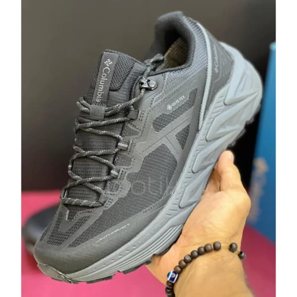 کلمبیا ویبرام مگا گریپ گورتکس مشکی طوسی Columbia Vibram Mega Grip Gore-Tex — تصویر ۵