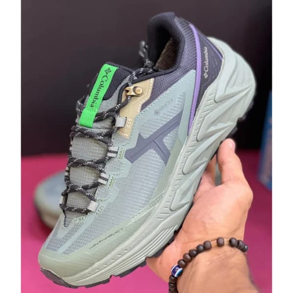 کلمبیا ویبرام مگا گریپ گورتکس سبز مایل به طوسی Columbia Vibram Mega Grip Gore-Tex — تصویر ۵