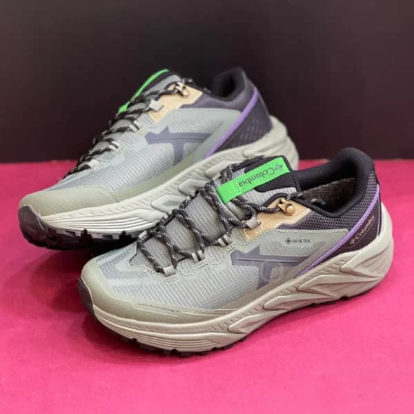کلمبیا ویبرام مگا گریپ گورتکس سبز مایل به طوسی Columbia Vibram Mega Grip Gore-Tex — تصویر ۳