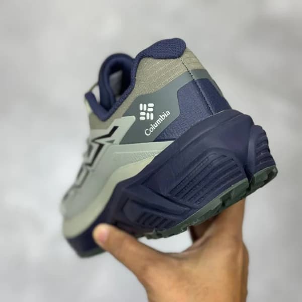 کفش کلمبیا تریل گورتکس سبز طوسی سرمه‌ای Columbia GORE-TEX Trail — تصویر ۵
