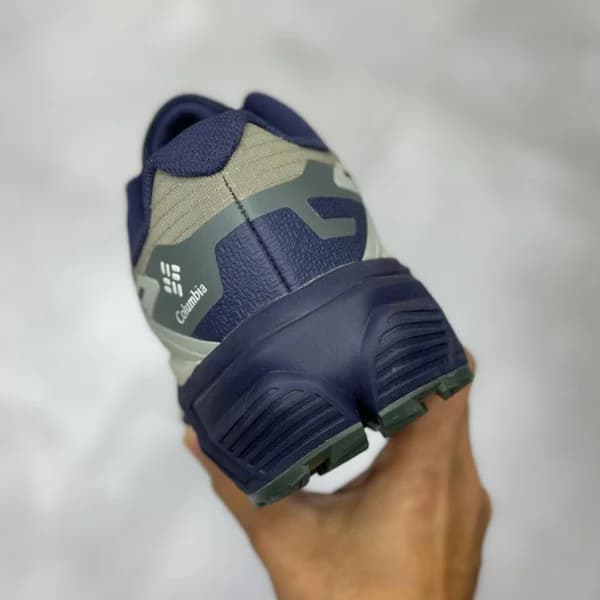 کفش کلمبیا تریل گورتکس سبز طوسی سرمه‌ای Columbia GORE-TEX Trail — تصویر ۴