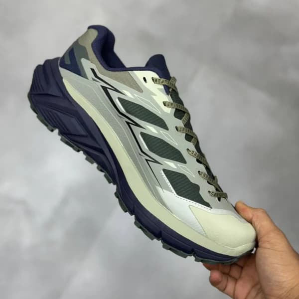 کفش کلمبیا تریل گورتکس سبز طوسی سرمه‌ای Columbia GORE-TEX Trail — تصویر ۲