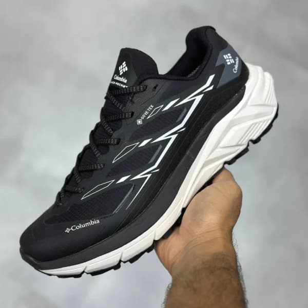 کفش کلمبیا تریل گورتکس مشکی سفید Columbia GORE-TEX Trail