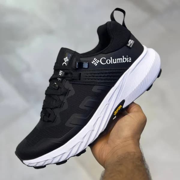 کفش کلمبیا مردانه ضد آب مشکی سفید Columbia OutDry™ WaterProof