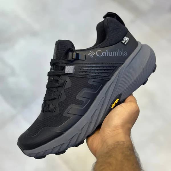 کفش کلمبیا مردانه ضد آب مشکی طوسی Columbia OutDry™ WaterProof