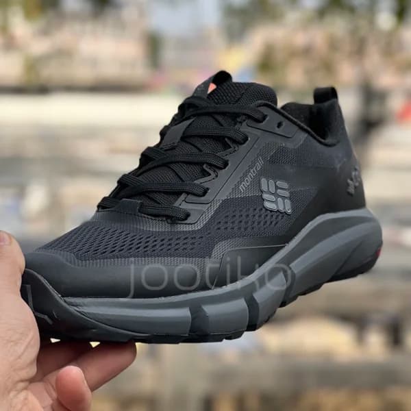 کفش کلمبیا مونتریل مردانه مشکی طوسی Columbia Montrail — تصویر ۳