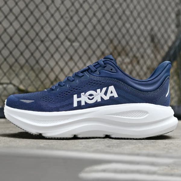 هوکا باندی 9 سرمه ای سفید Hoka Bondi 9 Varsity Navy White 1162011-VYN — تصویر ۲