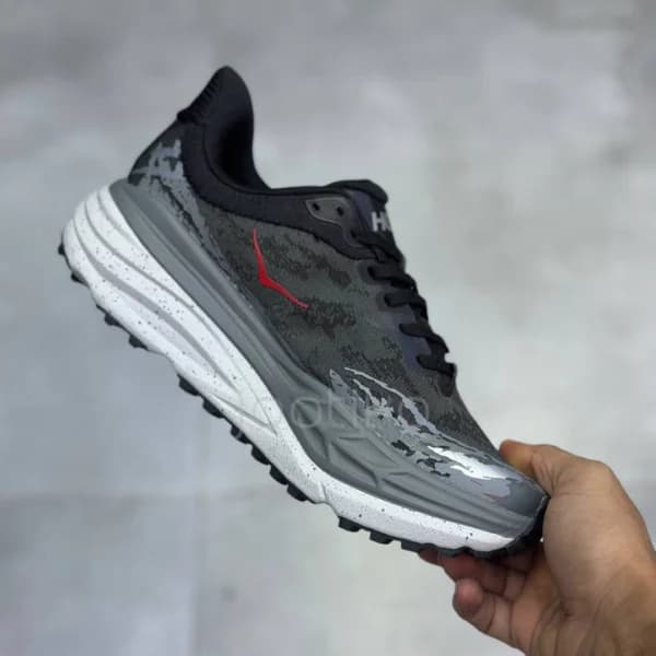 هوکا استینسون 7 مشکی خاکستری Hoka Stinson 7 Black Outer Orbit — تصویر ۳