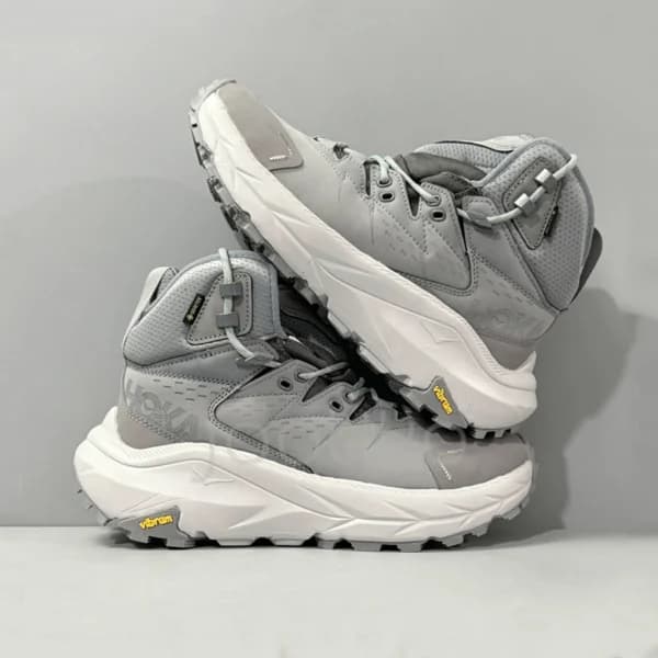 کفش کوهنوردی هوکا گورتکس خاکستری Hoka Kaha 2 High GTX — تصویر ۵