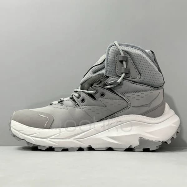 کفش کوهنوردی هوکا گورتکس خاکستری Hoka Kaha 2 High GTX — تصویر ۲