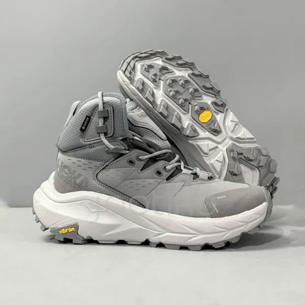 کفش کوهنوردی هوکا گورتکس خاکستری Hoka Kaha 2 High GTX — تصویر ۳