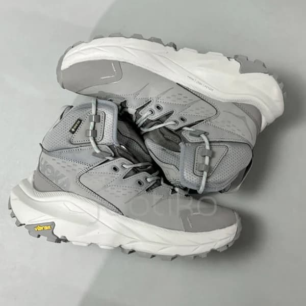 کفش کوهنوردی هوکا گورتکس خاکستری Hoka Kaha 2 High GTX — تصویر ۶