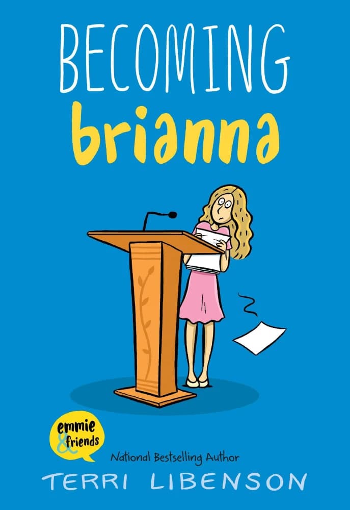 کتاب Becoming Brianna | شدن برای برایانا | اثر Terri Libenson | فایل PDF | نسخه انگلیسی