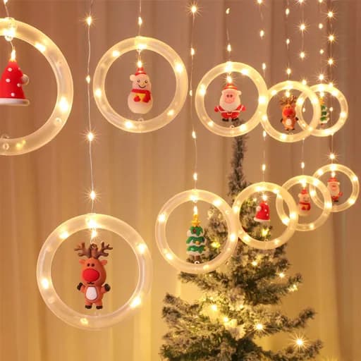 چراغ تزئینی LED کریسمس مدل CH-S0066 — تصویر ۲
