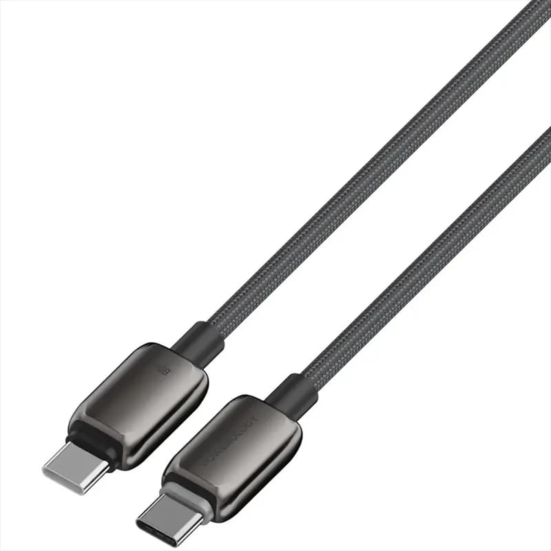کابل 60 وات دو سر USB-C پاورولوژی مدل Zinco series — تصویر ۲