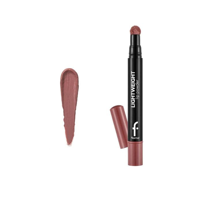 رژ لب پودری پد دار لایت ویت فلورمار | Flormar Lightweight Lip Powder