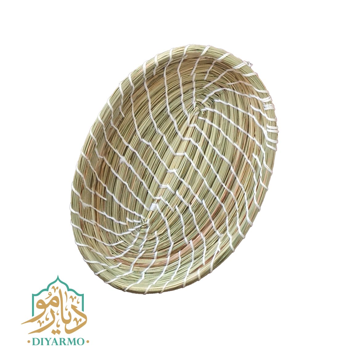 دیس حصیری بیضی نرگسی – کد DM12